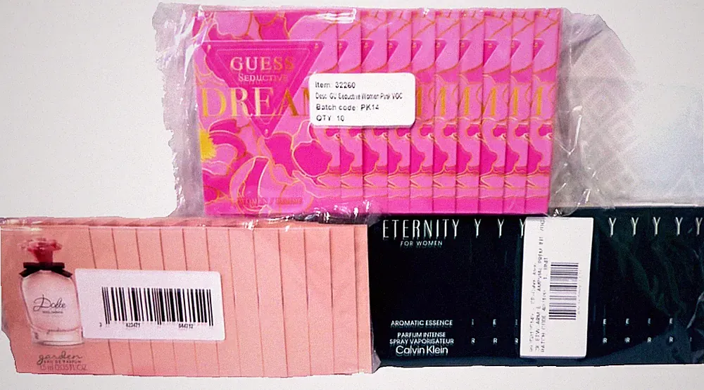 36 BEST NAME DESIGNER PERFUMES NO GUESSING AS PICTURED CK GUESS DG 12 EACH X3