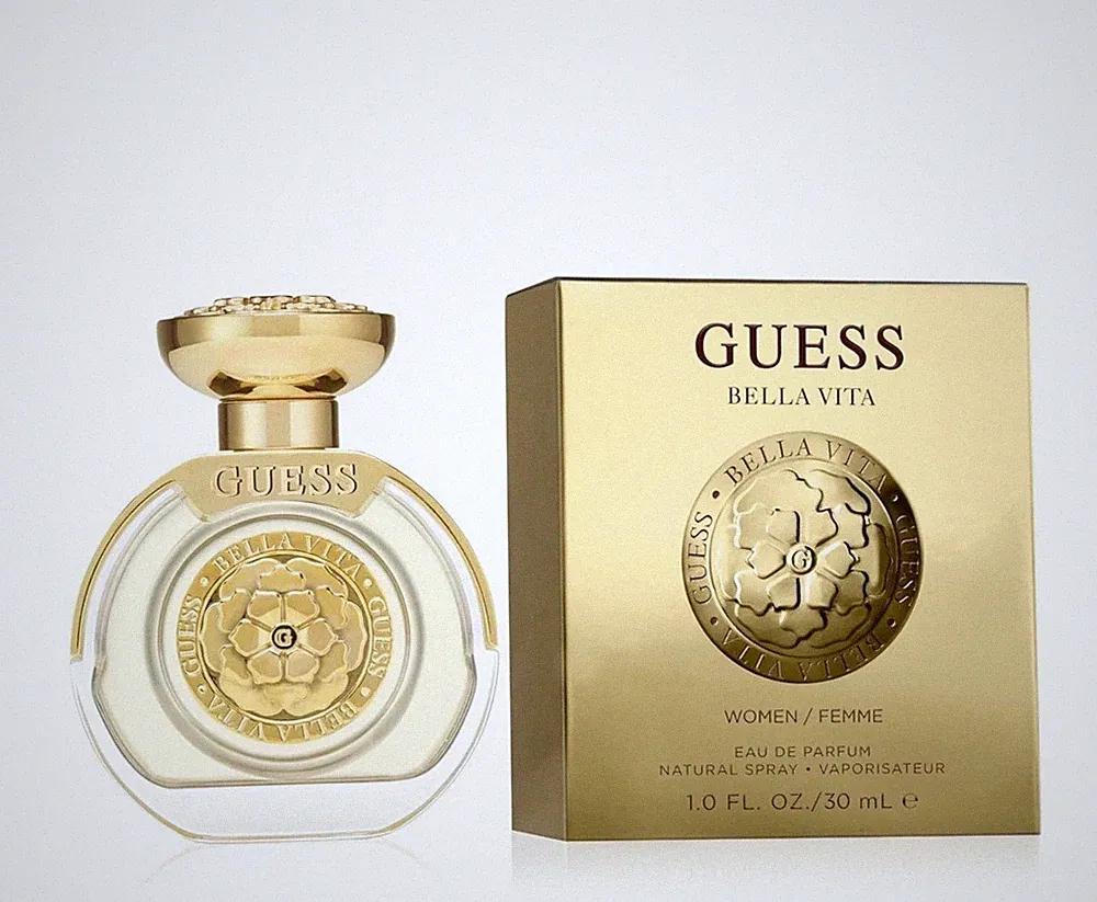 GUESS Bella Vita Eau De Parfum Perfume Spray for Women, 1.0 Fl. Oz. Travel size