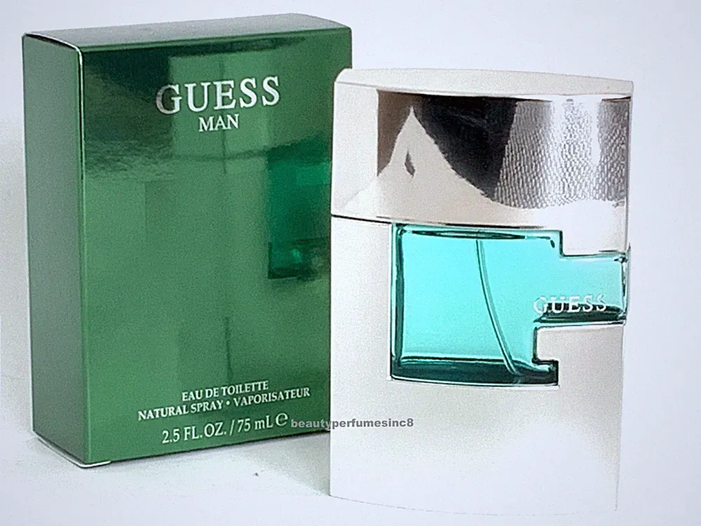 Guess for Men 2.5 oz / 75 ml Eau De Toilette Spray, Perfume for Men New