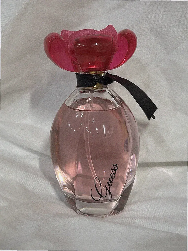 Guess Girl By Guess Eau De Toilette Spray Rose Cap 3.4 OZ Glass Bottle B-5