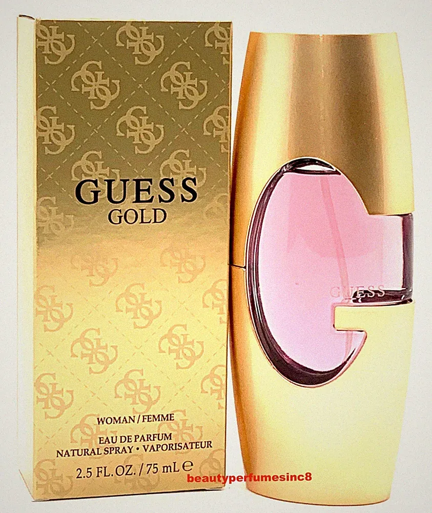 Guess Gold by Guess Perfume for Women 2.5 oz EDP Spray, Brand New in Box
