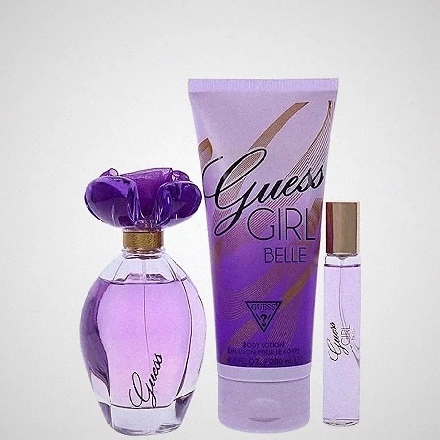 Guess Ladies Girl Belle 3pcs EDT Gift Set Fragrances 085715329257