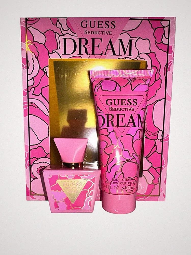 Guess Seductive Dream Gift Set Perfume for Women NEW 3pc Spray Lotion Authentic